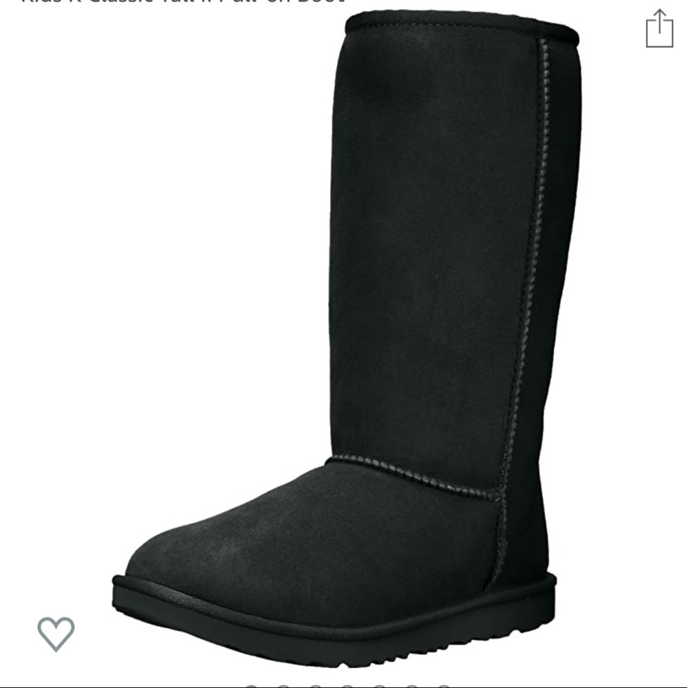 UGG classic tall youth 2 black